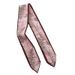 Maple Leaf Versatile Long Strip Small Silk Scarf French Ribbon Women's Hair Band Tie Bag Decoration_viptrois.com