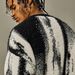 Pure Color Block Striped Autumn Winter New Trend Loose Sweater Couple Knitted Base Shirt Top Men_viptrois.com