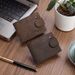 Wallet Card Cases Short Wallet Multi Function Men's Simple Coin Purse Multi Card Slot Wallet Zipper Coin Bag_viptrois.com