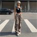 Women's High Waist Wide Leg Pants - Stylish & Comfortable Casual Trousers With Trendy Prints (Multiple Colors & Sizes)_viptrois.com