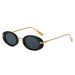 Small Oval Retro Sunglasses - Vintage-Inspired & UV400 Protection | Fashionable Cat-Eye Shades For Women_viptrois.com