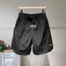 Men's Summer Ice Silk Quick Drying Sports Shorts Casual Loose Fit Straight Leg Trendy Beach Pants_viptrois.com