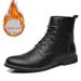 Handcrafted Genuine Leather Men's Boots - Comfortable Winter Casual Shoes With Rubber Sole, Breathable & Durable (Black, Brown, Tan Sizes 38-48)_viptrois.com