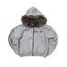 Y2K Men's Long Sleeved Cardigan Zipper Embroidered Fur Collar Loose Fitting Sweatshirt Punk Dark Street Style Hoodie_viptrois.com
