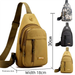 Multifunctional Backpack Chest Equipment Sports Single Shoulder Crossbody Waterproof Lure Full Set Fishing Gear Bag_viptrois.com
