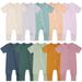 Organic Bamboo Baby Romper – Soft & Breathable Short-Sleeve Onesie For Boys & Girls (1-3 Years, 80-100cm) – Lightweight Summer Outfit_viptrois.com