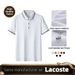 Plus Size Summer Men Polo Shirts Ice Silk Short-Sleeved Tee Breathable Cool Quick-Dry Polos Golf T Shirts Male_viptrois.com