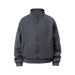 2024 Autumn Winter New Thickened Zipper Cardigan High Street Loose Casual Trendy Brand Men's Sweatshirt Jacket_viptrois.com