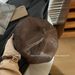 Tata House Korean PU Leather Beret For Women Spring Summer Octagonal Artist Hat Face Slimming_viptrois.com