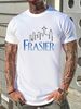 Vintage Frasier T Shirt TV Promo Sitcom Comedy 1993 Size XL White Kelsey Grammar Homme Unisex Top For Everyday Wear Stylish Slightly Versatile_viptrois.com