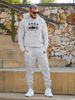 Double Sided Sweater Suit Mens Autumn New Embroidered Bee Pullover Casual Mens Two Piece Suit Youth Sportswear_viptrois.com