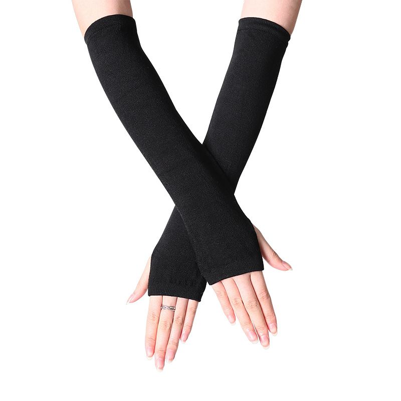Korean Style Autumn Winter Cute Knitted Fingerless/Semi-Finger Warmers Fashionable Wrist_viptrois.com