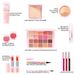 Sets Popfeel Makeup Set Combination Eye Shadow Blush Lipstick Eyeliner Holiday Gift Package Cosmetics_viptrois.com