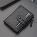 Men’s Bags Men's Business Simple Short Wallet New Style Thin Wallet Student Youth Multi Card Bag_viptrois.com