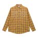 2025 New American Style Trendy Plaid Long Sleeve With Beaded Design For Men And Women, Casual Summer Couple's Versatile_viptrois.com