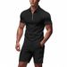 Men's Clothing Casual Loose Short Sleeved Shorts Sports Suit_viptrois.com