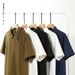 Men's Clothing Pique Cotton Polo Shirt Short Sleeve Summer New Style Lapel Paul Half Zipper T Shirt_viptrois.com