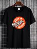 keep It Twisted Motorcycle T-Shirt Comfortable Homme Fashion Soft Stylish Summer Graphic Streetwear Versatile Unisex Top For Everyday Wear_viptrois.com