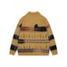 2026 New Environmentally Friendly Fabric Street Retro Color Color Matching Lapel Sweater Men's And Women's Autumn And Winter Trend Personality Loose L_viptrois.com
