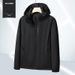 2025 New Outdoor Thin Jacket Single-layer Detachment Cap Waterproof Men's And Women's Models_viptrois.com