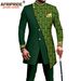Men's clothing African men slim two piece set_viptrois.com