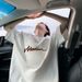 Men's Clothing Simple Heavy Cotton Loose Short Sleeved T Shirt Clothes_viptrois.com