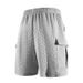 Men's Clothing Summer Lightweight Loose Fit Cargo Shorts Trendy Jacquard Sports Shorts S 3XL_viptrois.com