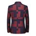 CT Plus Size 2025 New Casual Slim Fit Jacquard Wedding Men's Trendy Suit_viptrois.com