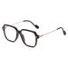New Trendy TR Square For Women, Personality Fashion Anti-Blue Light Glasses, Large Plain Glasses Frame 8502_viptrois.com