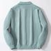 Men's Casual Knit Cardigan – Breathable Openwork Collar Lightweight Sweater (M-3XL, Machine Washable, Poly-Cotton Feel, Fall Layering Essential)_viptrois.com
