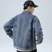 Men's Clothing Retro Style Blue Denim Jacket Men's Tops Spring And Autumn New Loose High End Coat Denim Jacket Men_viptrois.com