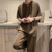 Men's Clothing Spring and summer casual suit men's ice silk thin short sleeved T shirt trousers men's full set of sportswear summer two piece suit_viptrois.com