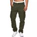 Men's Clothing Multi Pocket Overalls Men's Outdoor Sports Trousers Pure Cotton Work Clothes Outdoor Trousers_viptrois.com