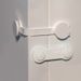 Multi-function Security Protection Locks Baby Safety Cabinet Drawer Door Buckle Home White Toilet Refrigerator Lock 5Pcs/Lot_viptrois.com