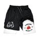 Men's, Quick Drying, Basketball, Beach, Muscle, Compression Gym Shorts, Boxing Printed Sports Pants, Double Layered Fitness_viptrois.com