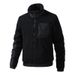 Men's Fleece-Lined Winter Jacket - Thickened Polyester Bomber Coat With Stand Collar (Black/Camel/Green/Navy)_viptrois.com