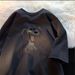 Sray Dog Design Rend Pure Coon Shor For Boh Men And Women, Summer Loose Half Sleeved Base Shir, Round Neck_viptrois.com