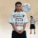 Double-sided Air-layer Short-sleeve Breathable Cool Men's Summer New Printed Letter Half-sleeve T-shirt_viptrois.com
