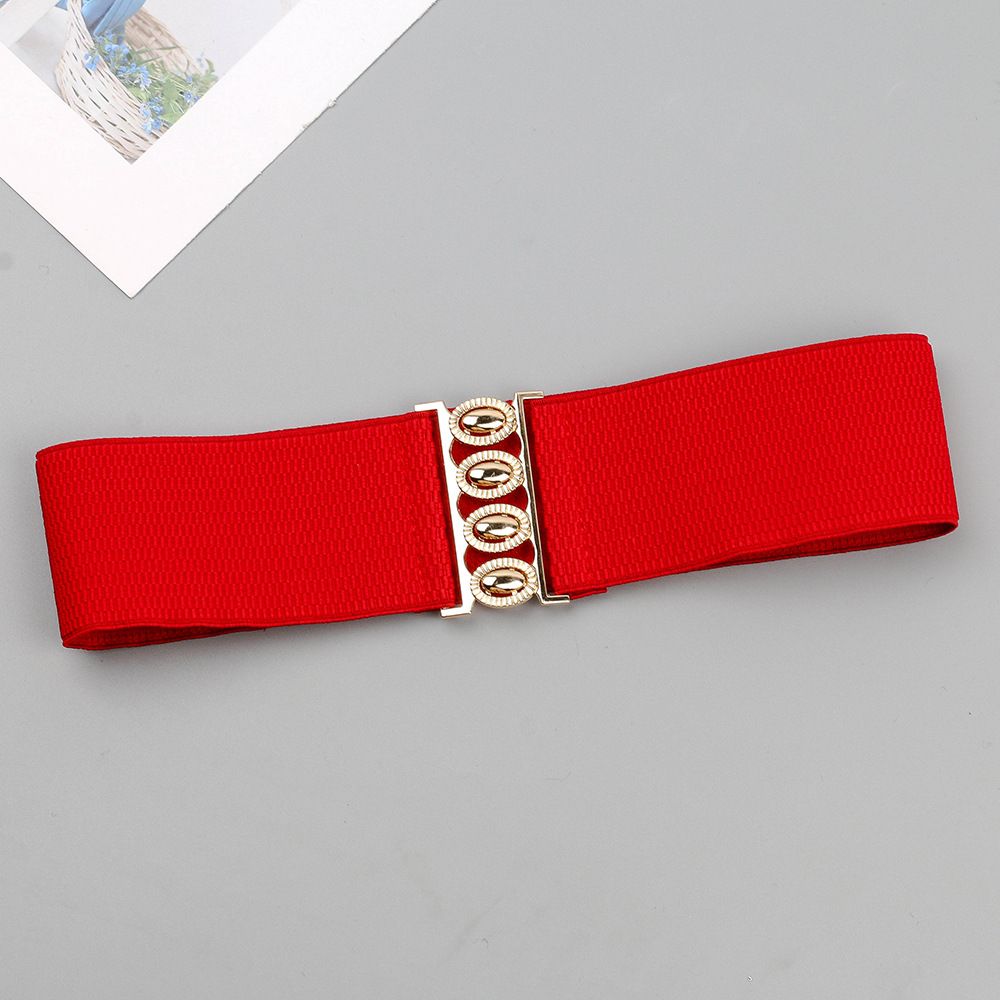 Unisex Elastic elastic Belt Accessories Belt Simple wide waist cover decorative dress accessories waist_viptrois.com