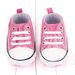 Front lace up canvas casual baby soft sole sequin walking shoes 2479_viptrois.com