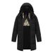 Unisex Extreme Cold Weather Down Jacket – 90% White Duck Down, 600 Fill Power, Waterproof Ski Parka (Black/Red/Navy)_viptrois.com