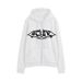 Harajuku Y2K Autumn Hooded Sweatshirt Zipper Butterfly Long Sleeve Loose Print Women's Hoodie Jacket_viptrois.com