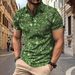 Summer New Men Brand Quality Oversize Short Sleeve Tshirt Mens Polo Collared Fashion Starry Sky Print Tshirts Camisetas Hombre_viptrois.com