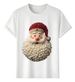 Tshirt Muscle Freaks Santa 2026 Claus Pearl Style Christmas Ornament_viptrois.com