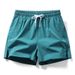 Men's Clothing Summer Loose Pants Men Thin Casual Quick Drying Running Sports Fitness Four Point Pants_viptrois.com