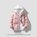 Hong Kong Style Teen Trendy Neutral Style Casual Thickened Warm Hooded Men's Cotton-padded Jacket_viptrois.com