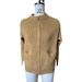 Women's Casual Zip-Up Sweater Cardigan - Soft Cotton Blend, Loose Fit, Long Sleeve, Round Neck, Solid Color (Gray/) Versatile Layering For Fall_viptrois.com