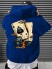 Autumn And Winte Men's Long Sleeved Round Neck Loose Oversized Top For R Breathable And Comfortable Hoodie With Added Styling Hooded Sweatshirt_viptrois.com
