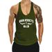 Summer Vest For Men, Loose-fitting Waistcoat, Basketball Trendy Sports Fitness Undershirt, I-shaped Sleeveless T-shirt_viptrois.com