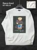 New Autumn And Winter Fashionable High-quality Casual Thin And Velvet Printed Round Neck Men's And Women's Tops_viptrois.com